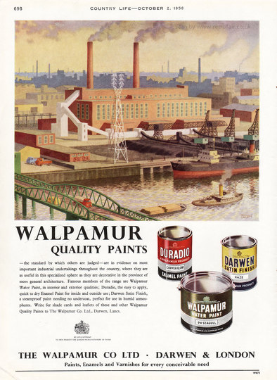 1958 Walpamur Paint 