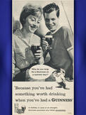 1959 Guinness  - vintage ad