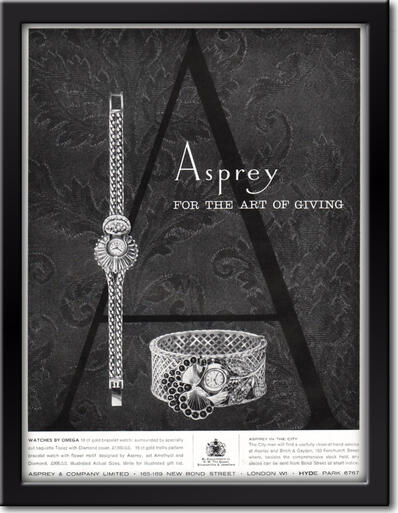 1961 Asprey Jewellery  framed preview