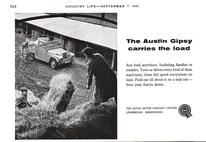 1961 Austin Gipsy - unframed vintage ad