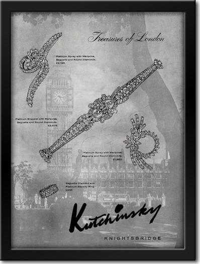 1961 Kutchinsky Jewellers framed preview