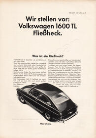 1965 Volkswagen - unframed vintage ad