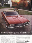 1969 Chevrolet vintage ad