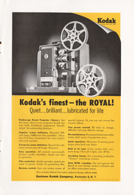  1954 Kodak Royal - unframed vintage ad