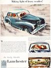 1952 ​Lanchester - vintage ad