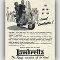 1954 Lambretta Scooters - Vintage Ad