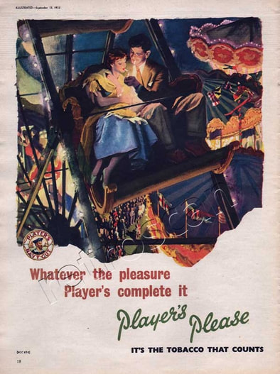 1953 Player's Cigarettes