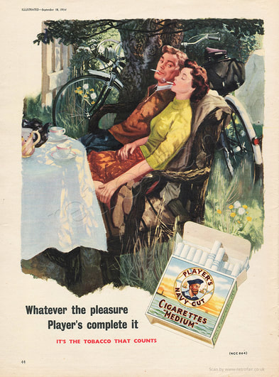 1954 Player's Cigarettes
