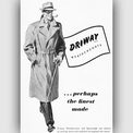 1948 Driway Weathercoats - vintage ad