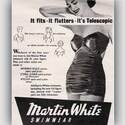 1951 Martin White Swimwear- vintage ad