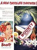 1954 Bounty Bar Night time- vintage ad