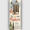 1955 Carlsberg Lager (Statues) - vintage ad