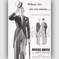 1952 Moss Bros - vintage ad
