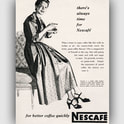 1953 Nescafé advert