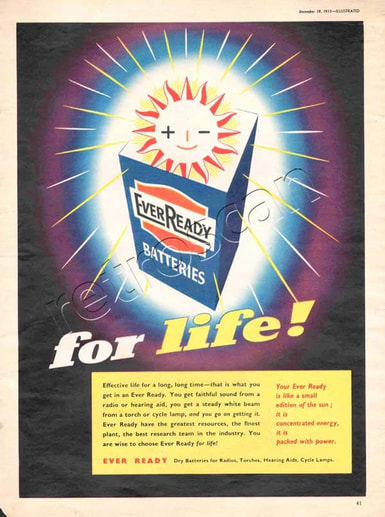 53 Ever Ready - unframed vintage ad