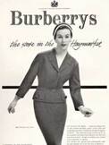 1958 Burberrys ad
