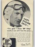 1936 BP Ethyl Eyston - vintage ad