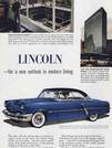 1952 Lincoln Cosmopolitan  vintage ad