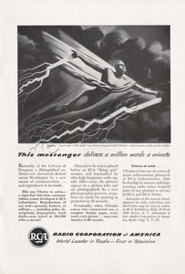 1949 Radio Corporation of America (RCA) vintage ad