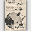1954 Angle Poise Lamps - vintage ad