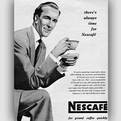 1954  Nescafé - vintage ad
