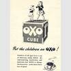 1950 OXO Cubes - vintage ad