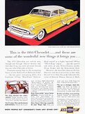 1953 ​Chevrolet - vintage ad