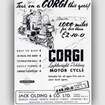 1951Corgi Motorcycles - vintage ad