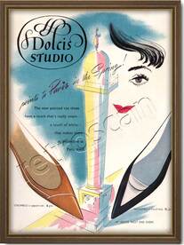 1958 vintage Dolcis Studio Shoes advert
