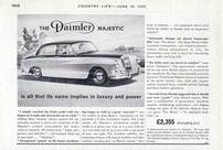 vintage 1959 Daimler Majestic