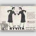 1954 Ryvita crisp bread - vintage ad