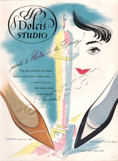 1958 Dolcis Studio Shoes