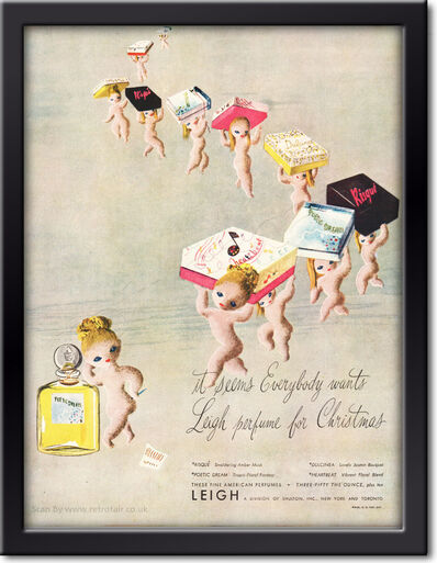 1945 Leigh Perfume framed preview