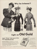 1945 Old Gold - vintage ad