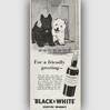 1954 Black & White Whisky - vintage