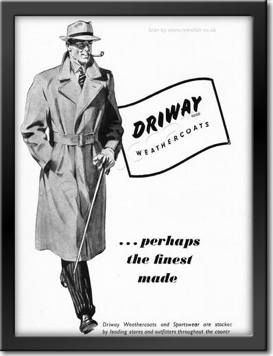 1953 vintage Driway ad