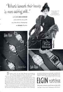 1948 Elgin Watches advert