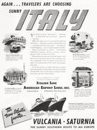 1949 American Export Lines - Italy