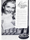 1949 Hamilton Watches - vintage ad