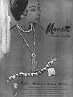 1949 Monet Jewellers vintage ad