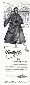 1950 Country life by Burnett vintage ad