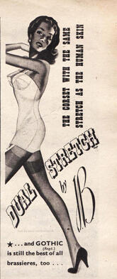 1950 JB Underwear vintage ad
