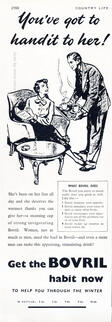 1951 Bovril  vintage ad