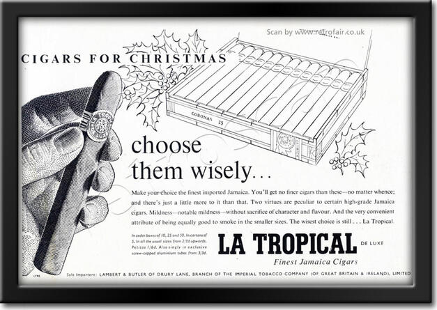 1951 La Tropical Cigars 