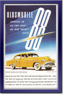 1951 Oldsmobile 88 vintage ad