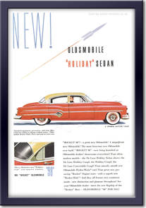 1951 Oldsmobile Sedan vintage advert