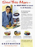 1952 Greyhound - vintage ad