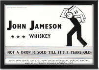 1952 vintage  John Jameson Whiskey ad