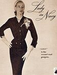1952 Lady in Black Fashions 