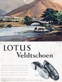 1952 Lotus Veldtschoen vintage ad